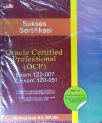 Image of Oracle certified professional (OCP) Exam 1Z0-007 & Exam 1Z0-051