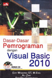 Image of Dasar-Dasar Pemrograman dengan Visual Basic 2010