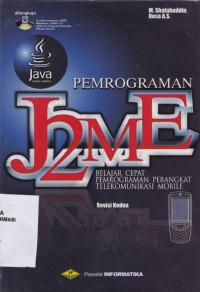Image of Pemograman J2ME: belajar cepat pemograman perangkat telekomunikasi mobile