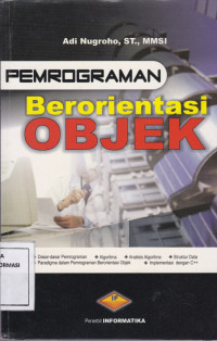 Image of Pemrograman Berorientasi Objek