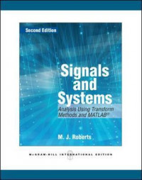Image of Signals and systems : analysis using transform methods and matlab