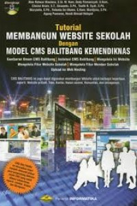 Image of Tutorial Membangun Website Sekolah dengan Model CMS Balitbang Kemendiknas