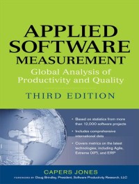 Image of APPLIED SOFTWARE MEASUREMENT: GLOBAL ANALYSIS OF PRODUCTIVITY AND QUALITY