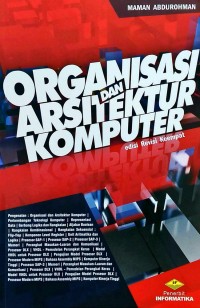 Image of ORGANISASI DAN ARSITEKTUR KOMPUTER